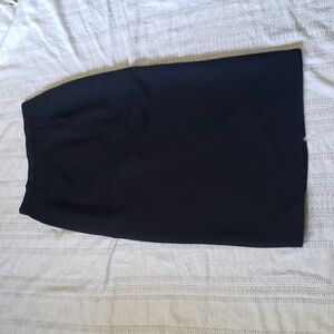 Elegant Black Pencil Skirt Size 12